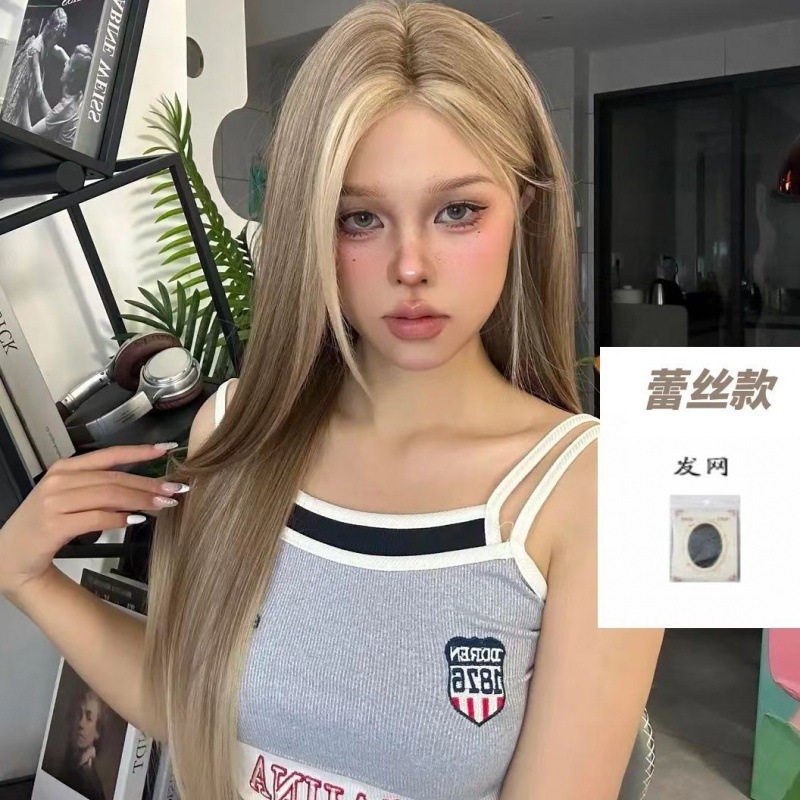 Qoo10] 【高級ウィッグ】フロントレースウィッグ