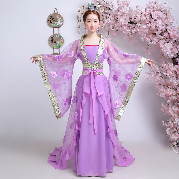 ハロウィン レディース コスプレ 衣装 女性 コスチューム 仮装 衣装 チャイナ服　ロング ワンピース　花柄刺繍 中華服 漢服 チャイナ ドレス 唐装 ダンス衣装 発表会 舞台 ステージ イベント 衣