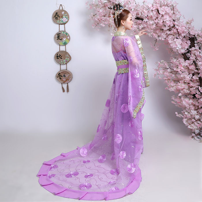 ハロウィン レディース コスプレ 衣装 女性 コスチューム 仮装 衣装 チャイナ服　ロング ワンピース　花柄刺繍 中華服 漢服 チャイナ ドレス 唐装 ダンス衣装 発表会 舞台 ステージ イベント 衣