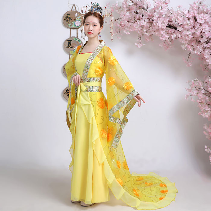 ハロウィン レディース コスプレ 衣装 女性 コスチューム 仮装 衣装 チャイナ服　ロング ワンピース　花柄刺繍 中華服 漢服 チャイナ ドレス 唐装 ダンス衣装 発表会 舞台 ステージ イベント 衣