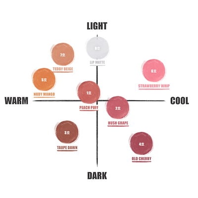 Qoo10] ロムアンド 【新作発売】カラーリップマット 8色 / : ポイント