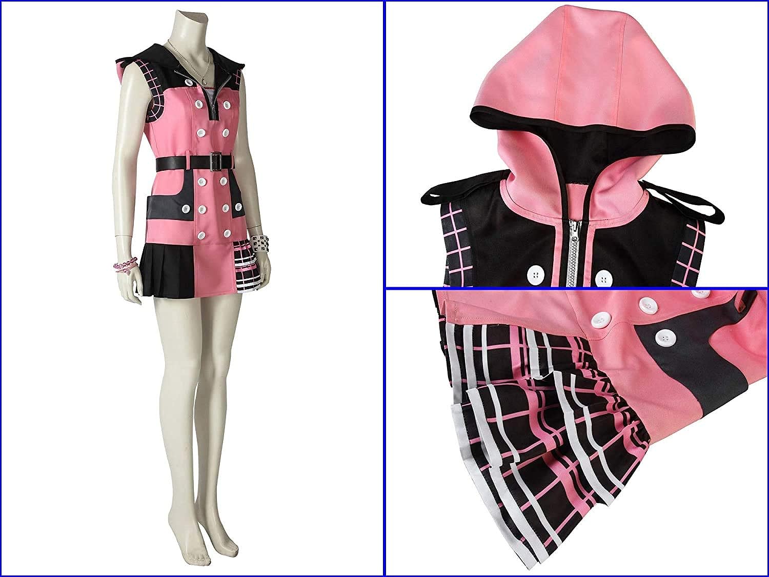 キングダム ハーツIII KHIII カイリ Kairi コスプレ衣装 コスチューム コス アニメ 文化祭 展示会 ハロウィン パーティー