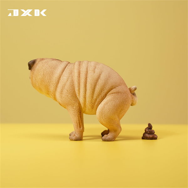 Qoo10] JXK 1/6 サイズ パグ 可愛い 犬