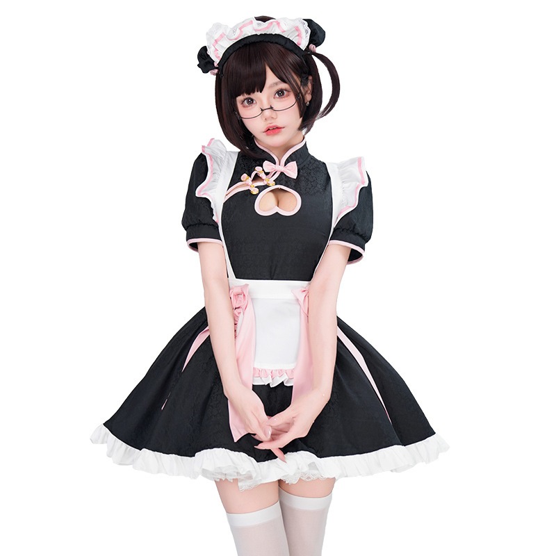 中国風ロリメイド衣装コスプレアニメソフトシスターコスロリータメイド制服ロリータドレス 中国風ロリメイド衣装コスプレアニメソフトシスターコスロリータメイド制服ロリータドレス