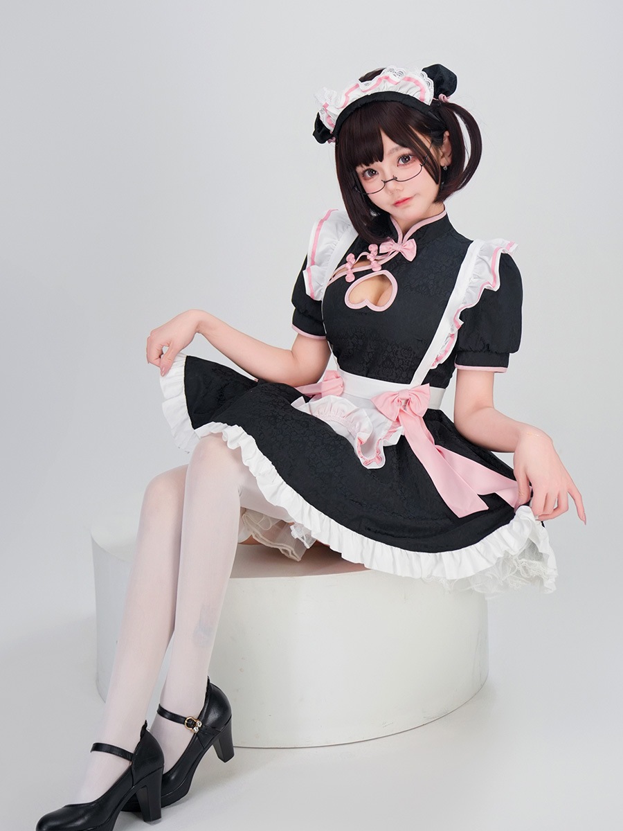 中国風ロリメイド衣装コスプレアニメソフトシスターコスロリータメイド制服ロリータドレス 中国風ロリメイド衣装コスプレアニメソフトシスターコスロリータメイド制服ロリータドレス