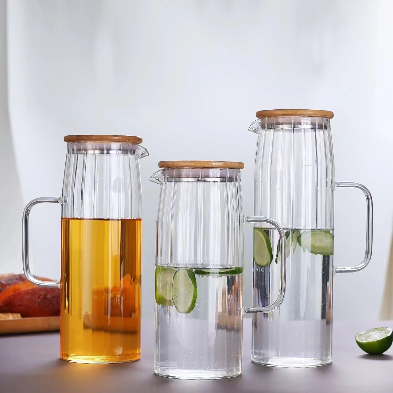 1つ買うとつ無料家庭用コールドケトル高ホウケイ酸ガラスコールドケトル大容量ジュースポットウォーターボトルガラスティーポット 1つ買うとつ無料家庭用コールドケトル高ホウケイ酸ガラスコールドケトル大容量ジュースポットウォーターボトルガラスティーポット