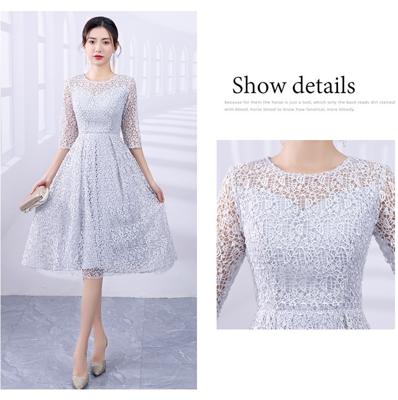 パーティードレス 結婚式 五分袖 ウエディング ミモレ丈 ワンピース レース 大人 成人式 安い 上品 お呼ばれ 食事会 二次会 20代 30代 パーティードレス 結婚式 五分袖 ウエディング ミモレ丈 ワンピース レース 大人 成人式 安い 上品 お呼ばれ 食事会 二次会 20代 30代
