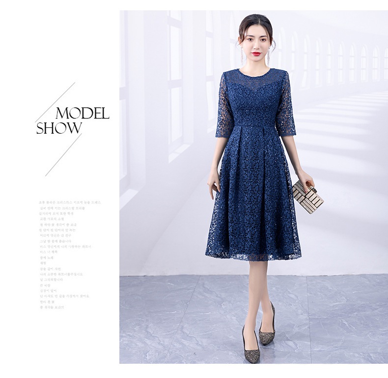 パーティードレス 結婚式 五分袖 ウエディング ミモレ丈 ワンピース レース 大人 成人式 安い 上品 お呼ばれ 食事会 二次会 20代 30代 パーティードレス 結婚式 五分袖 ウエディング ミモレ丈 ワンピース レース 大人 成人式 安い 上品 お呼ばれ 食事会 二次会 20代 30代