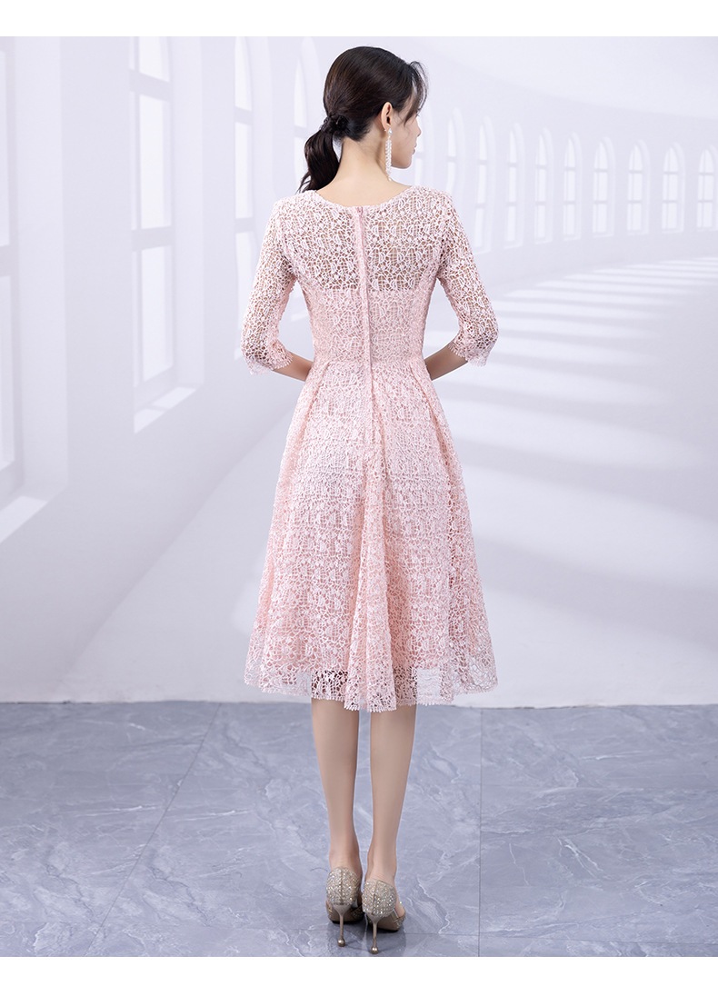 パーティードレス 結婚式 五分袖 ウエディング ミモレ丈 ワンピース レース 大人 成人式 安い 上品 お呼ばれ 食事会 二次会 20代 30代 パーティードレス 結婚式 五分袖 ウエディング ミモレ丈 ワンピース レース 大人 成人式 安い 上品 お呼ばれ 食事会 二次会 20代 30代