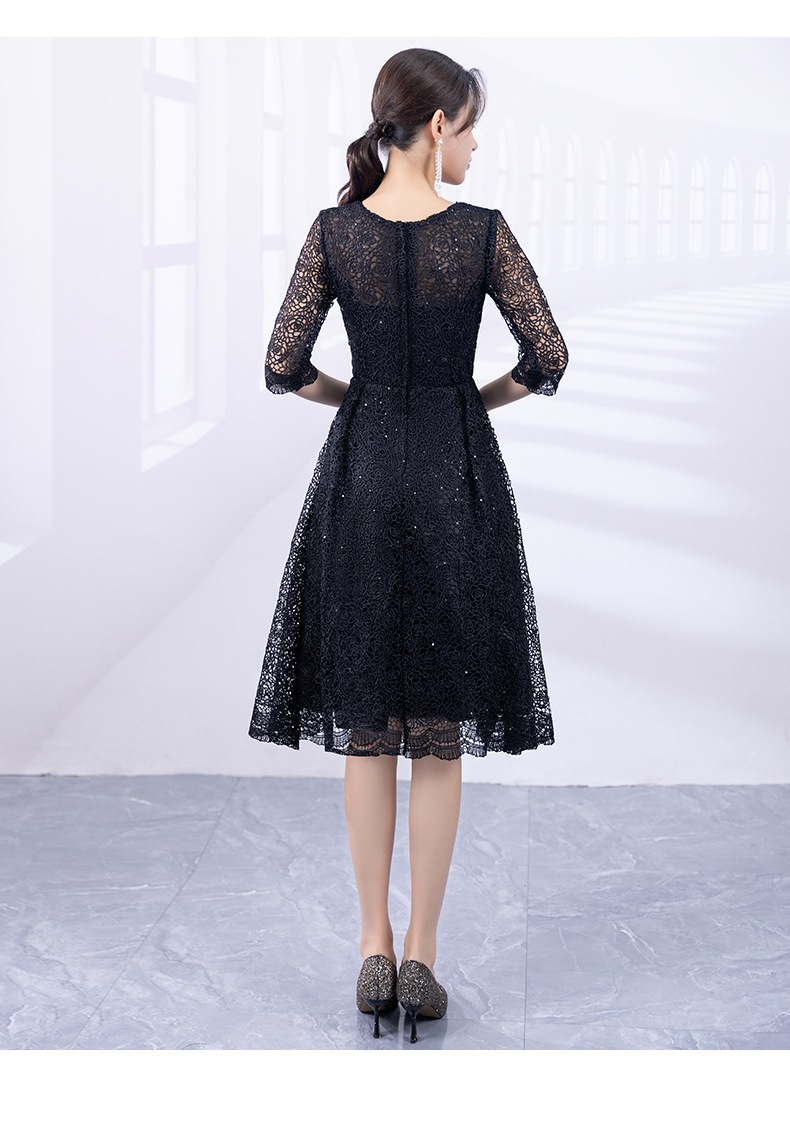 パーティードレス 結婚式 五分袖 ウエディング ミモレ丈 ワンピース レース 大人 成人式 安い 上品 お呼ばれ 食事会 二次会 20代 30代 パーティードレス 結婚式 五分袖 ウエディング ミモレ丈 ワンピース レース 大人 成人式 安い 上品 お呼ばれ 食事会 二次会 20代 30代