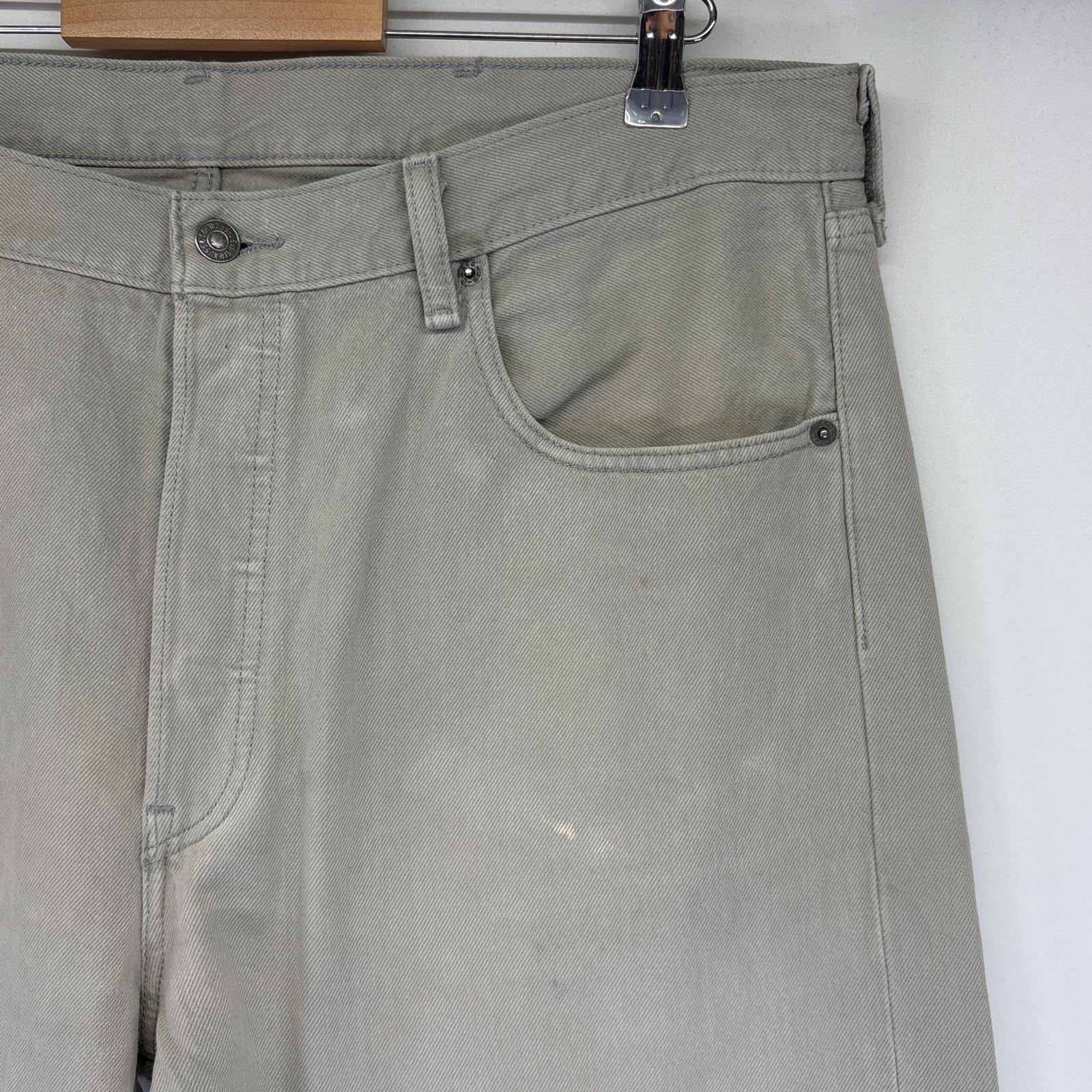 古着 デニムパンツ 501 ボタンフライ カラーデニム 大きいサイズ ジーパン ジーンズ w38 L32 グレー系 メンズ 古着 デニムパンツ 501 ボタンフライ カラーデニム 大きいサイズ ジーパン ジーンズ w38 L32 グレー系 メンズ