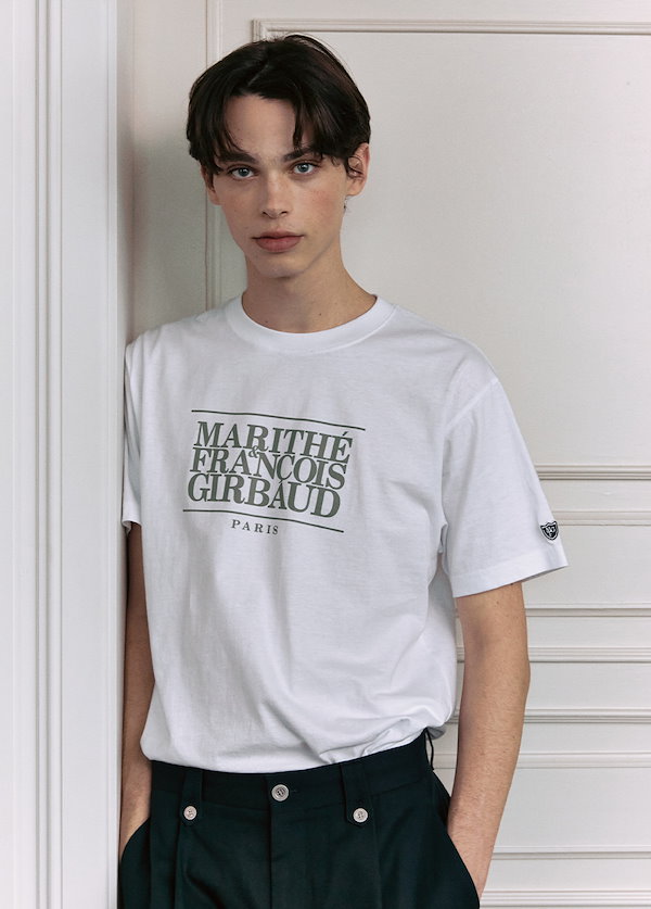 マリテフランソワジルボー プリント 半袖 Tシャツ S ブラック系 MARITHE + FRANCOIS GIRBAUD メンズ   【230611】 メール便可