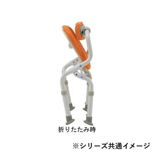 シャワーチェア ユクリア コンパクト腰当付おりたたみN PN-L40921A ブルー 351016 S0824