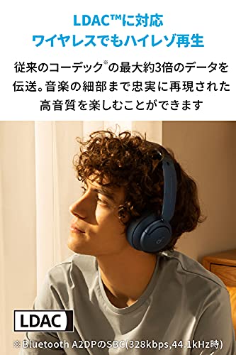 Anker Soundcore Life Q35（Bluetooth5.0 ワイヤレス ヘッドホン）【LDAC対応 / ウルトラノイズキャンセリング / ハイレゾ対応 (ワイヤレス / 有線) / 外