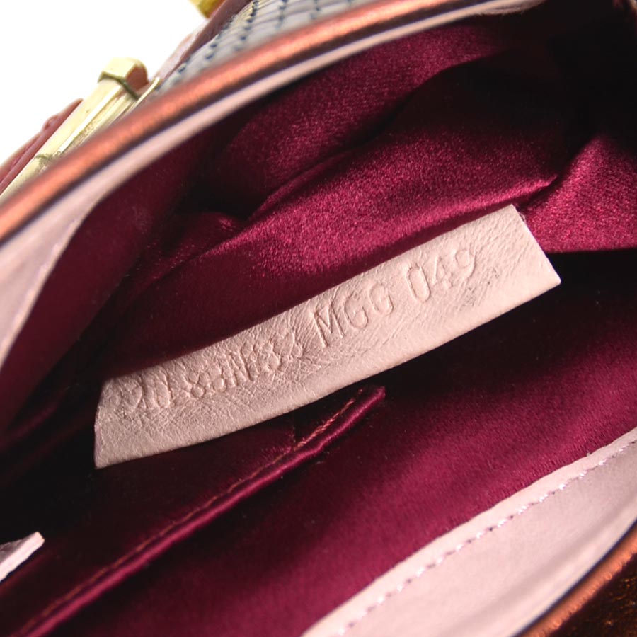 フェンディ FENDI ショルダーバッグ パイソン/レザー ピンク×ボルドー レディース 55761g フェンディ FENDI ショルダーバッグ パイソン/レザー ピンク×ボルドー レディース 55761g