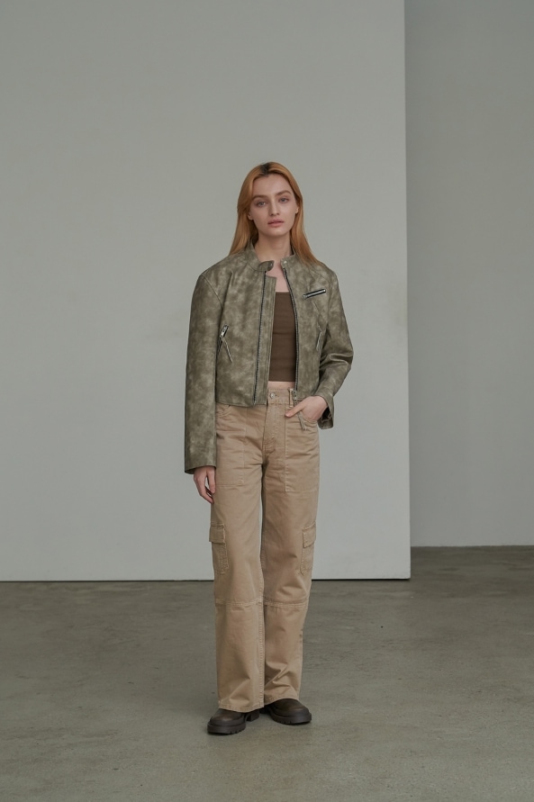 [SPERONE] China Pigment Racer Jacket
