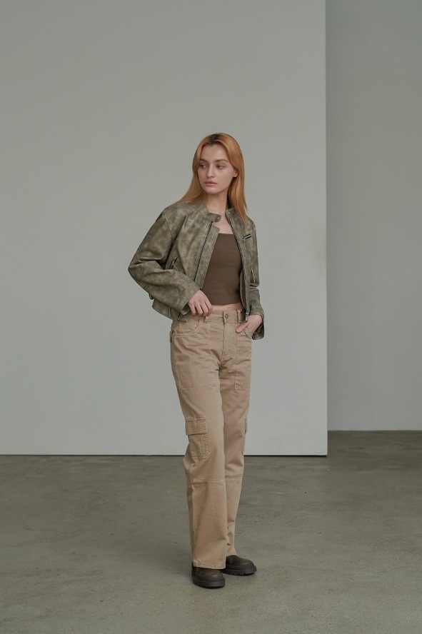 [SPERONE] China Pigment Racer Jacket