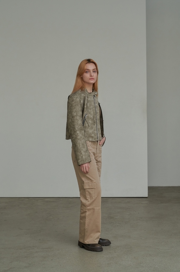 [SPERONE] China Pigment Racer Jacket