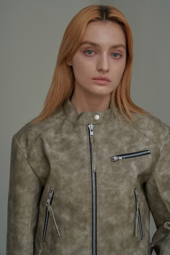 [SPERONE] China Pigment Racer Jacket