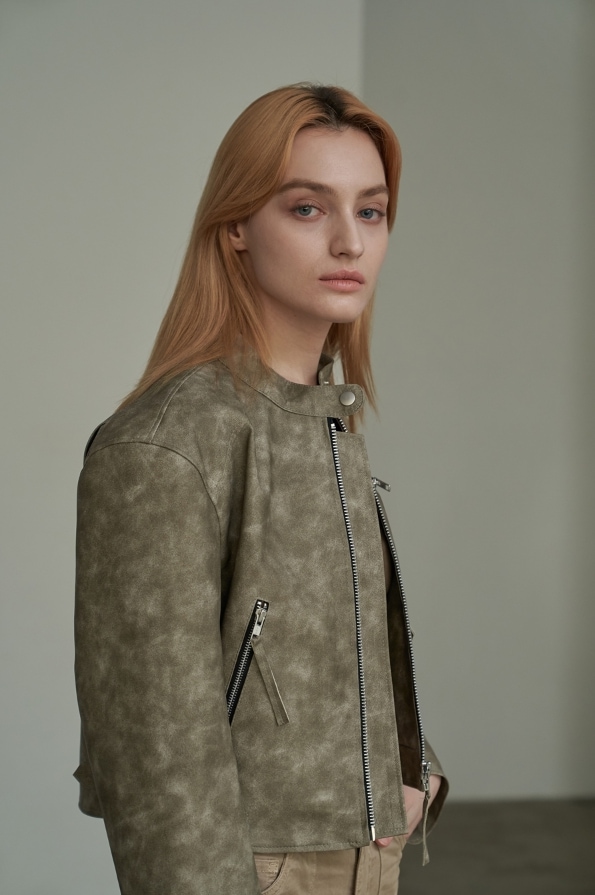 [SPERONE] China Pigment Racer Jacket