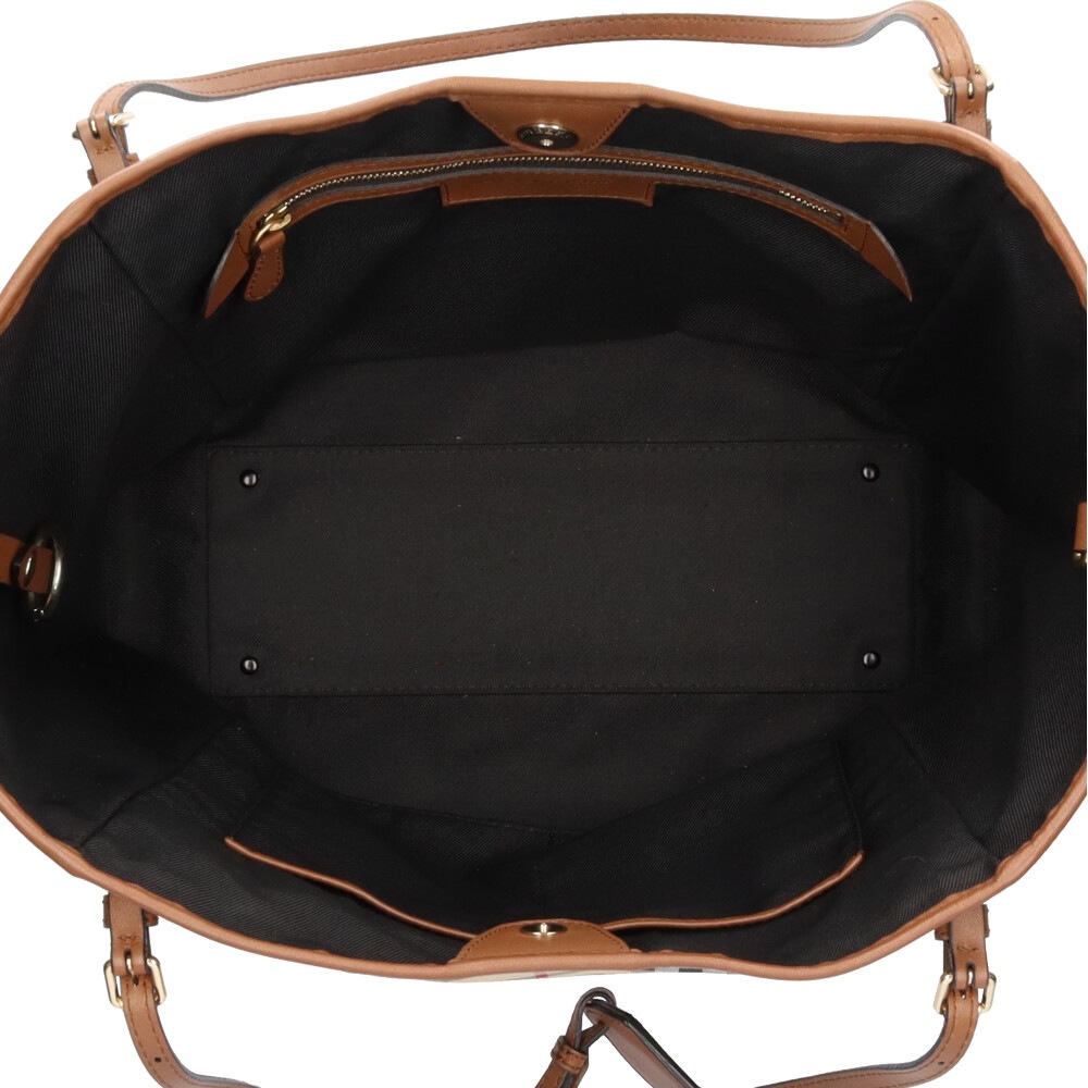 バーバリー トートバッグ ナイロン HONEY/TAN BURBERRY 中古 美品
