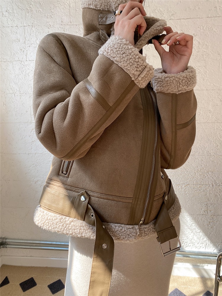 早い者勝ち 新作 厚手 長袖 ゆったりする ジャケット コート レディース