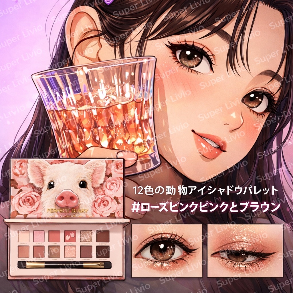 Qoo10] PERFECT DIARY アイシャドウ 動物アイシャドウパレット