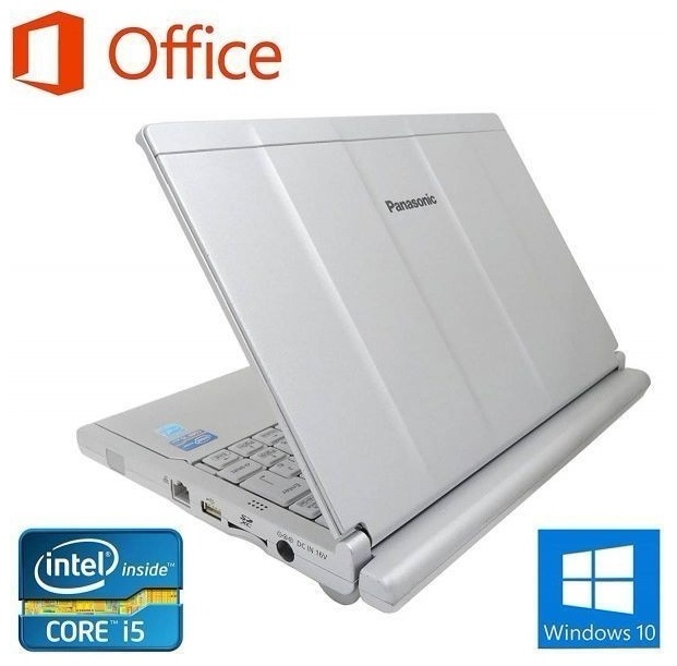 Webカメラ搭載サポート付きPanasonic CF-SX1 レッツノート メモリー:8GB HDD:320GB ゲーミングマウス ロジクール G300s セット