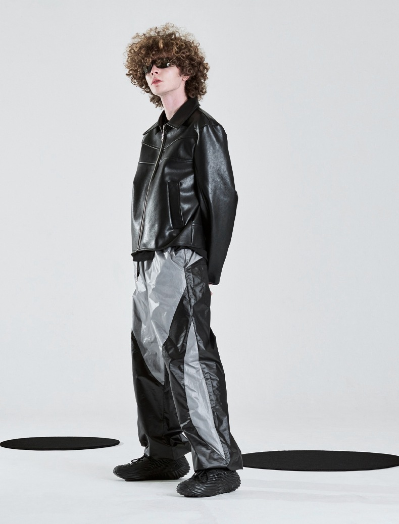 LA MER MA MAISON] COLORING NYLON PANTS ロングパンツ
