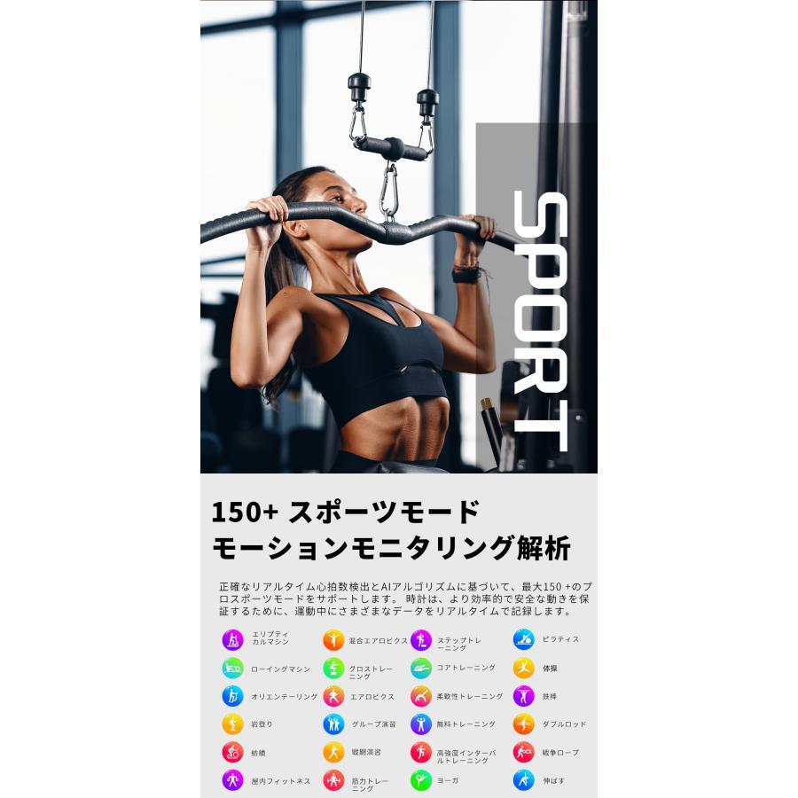 スマートウォッチ 日本製センサー 通話機能 血圧 血中酸素濃度 24時間体温測定 日本語説明書 iphone アンドロイド対応 2024 プレゼント