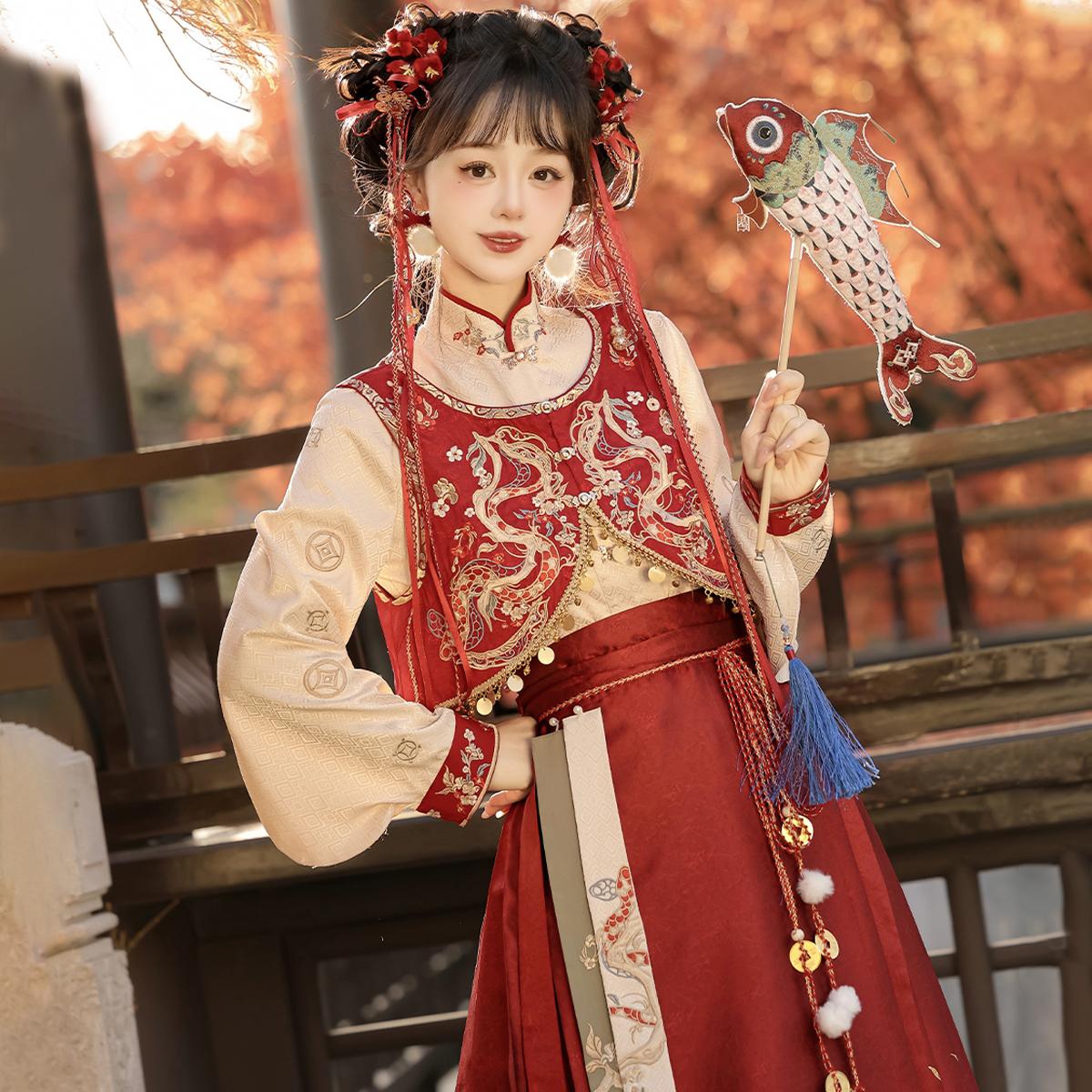 【フルセット】富貴綿綿新韓国ベストシャツ馬面スカートコートcos服セット 【フルセット】富貴綿綿新韓国ベストシャツ馬面スカートコートcos服セット