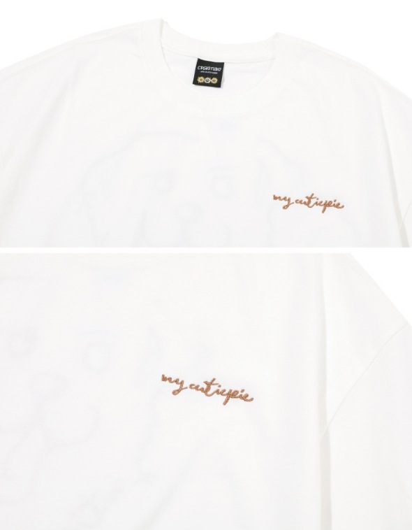 CPGN STUDIO】 Cutiepie Embroidered Short Sleeve Tシャツ