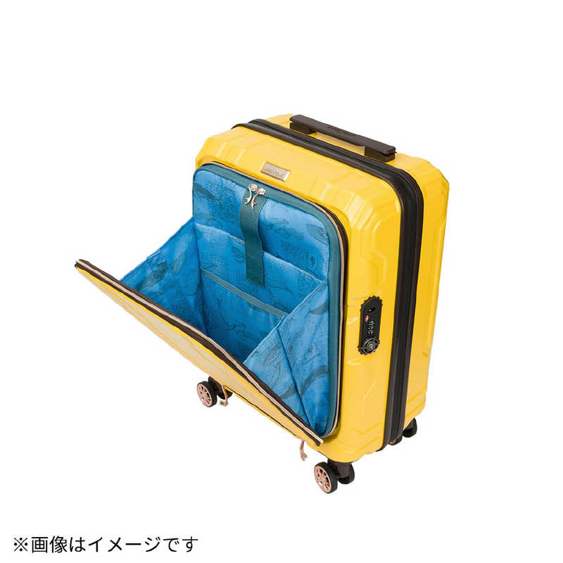 レジェンドウォーカー　最大容量拡張機能付きフロントオープンジッパーキャリー シャンパンゴールド [TSAロック搭載 /37L(48L) /3泊～5泊]　5205-48-CGD