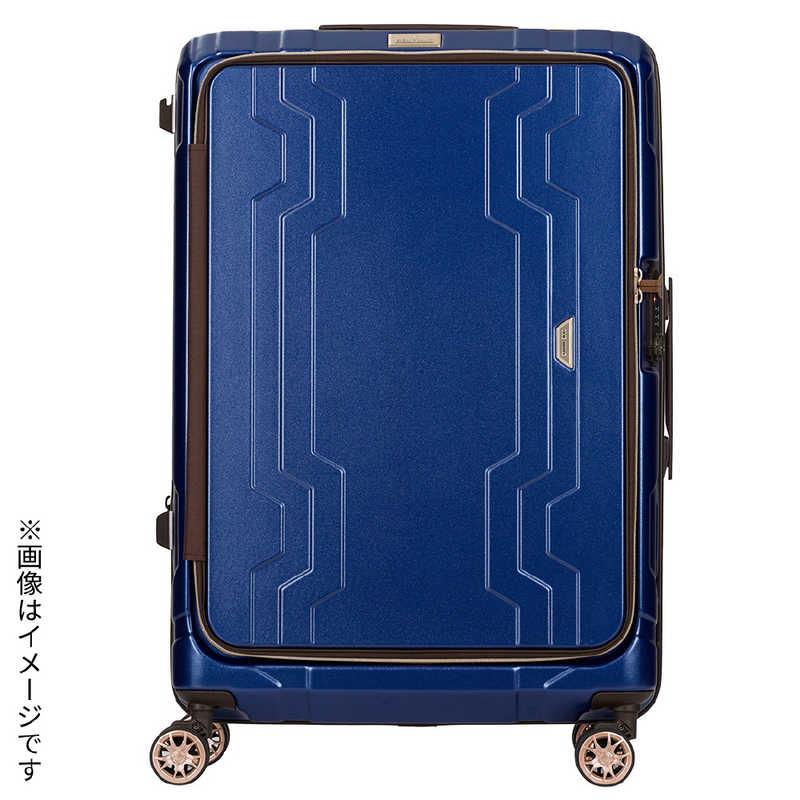レジェンドウォーカー　最大容量拡張機能付きフロントオープンジッパーキャリー シャンパンゴールド [TSAロック搭載 /37L(48L) /3泊～5泊]　5205-48-CGD
