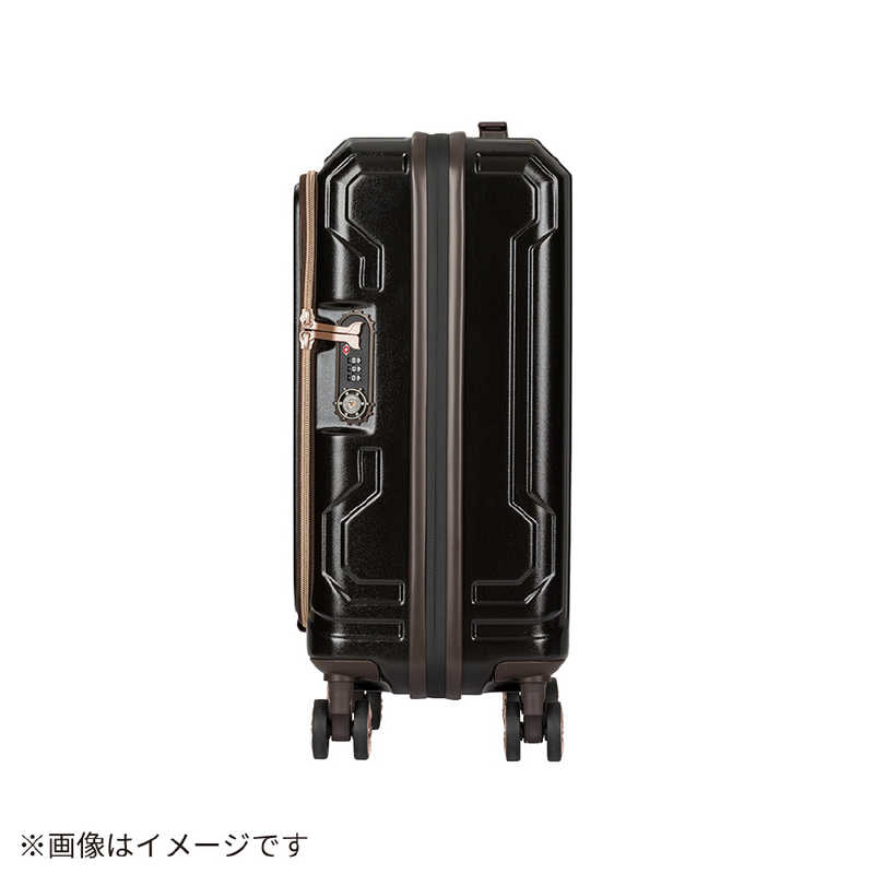 レジェンドウォーカー　最大容量拡張機能付きフロントオープンジッパーキャリー シャンパンゴールド [TSAロック搭載 /37L(48L) /3泊～5泊]　5205-48-CGD
