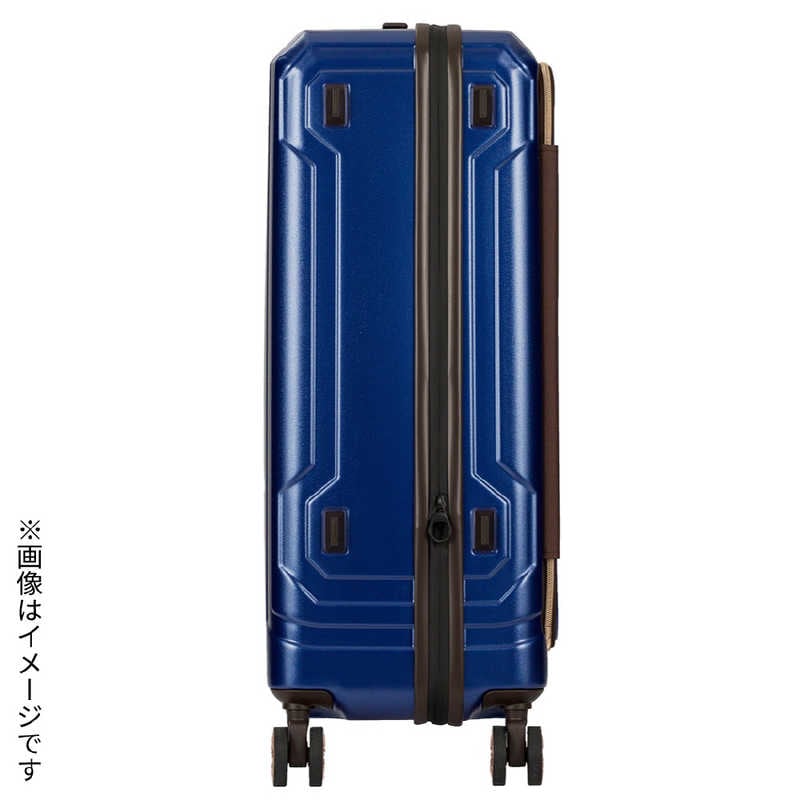 レジェンドウォーカー　最大容量拡張機能付きフロントオープンジッパーキャリー シャンパンゴールド [TSAロック搭載 /37L(48L) /3泊～5泊]　5205-48-CGD