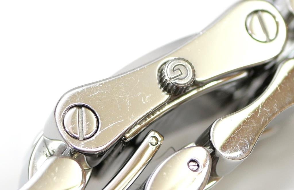 グッチ GUCCI 腕時計 クオーツ SS 2305L 黒盤 ステンレススチール 【中古】(64141)