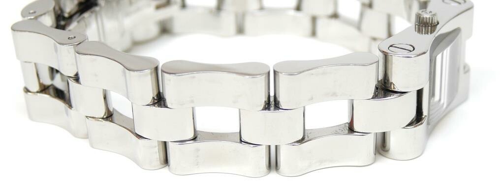 グッチ GUCCI 腕時計 クオーツ SS 2305L 黒盤 ステンレススチール 【中古】(64141)