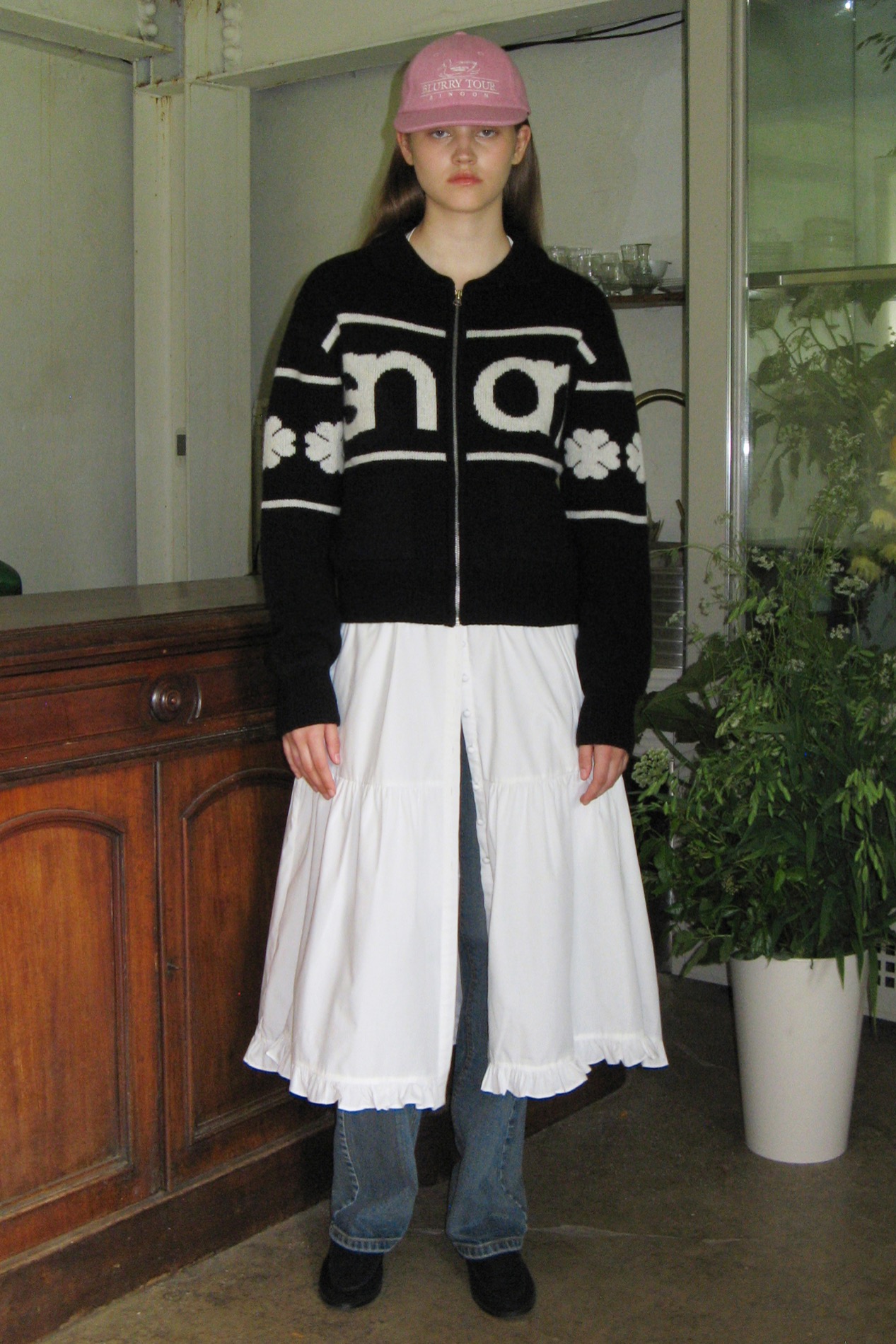 【SINOON】 LOGO KNIT ZIP-UP : 3COLOR 【SINOON】 LOGO KNIT ZIP-UP : 3COLOR