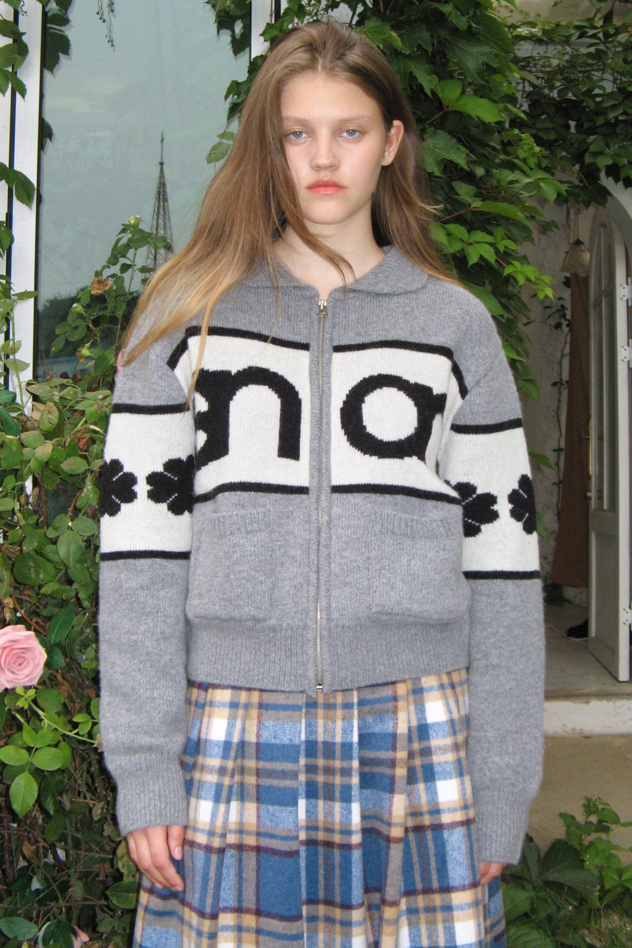 【SINOON】 LOGO KNIT ZIP-UP : 3COLOR 【SINOON】 LOGO KNIT ZIP-UP : 3COLOR