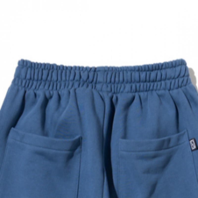 NOT4NERD ブラッシュ NFND ロゴストリングスウェットパンツ-インディゴブルー NOT4NERD ブラッシュ NFND ロゴストリングスウェットパンツ-インディゴブルー