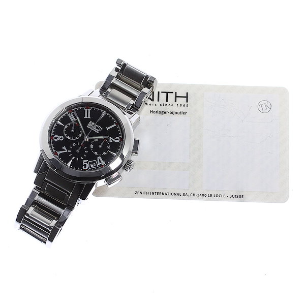 【美品】 ゼニス Qoo10] ゼニス 01/02.045 ZENITH ゼニス