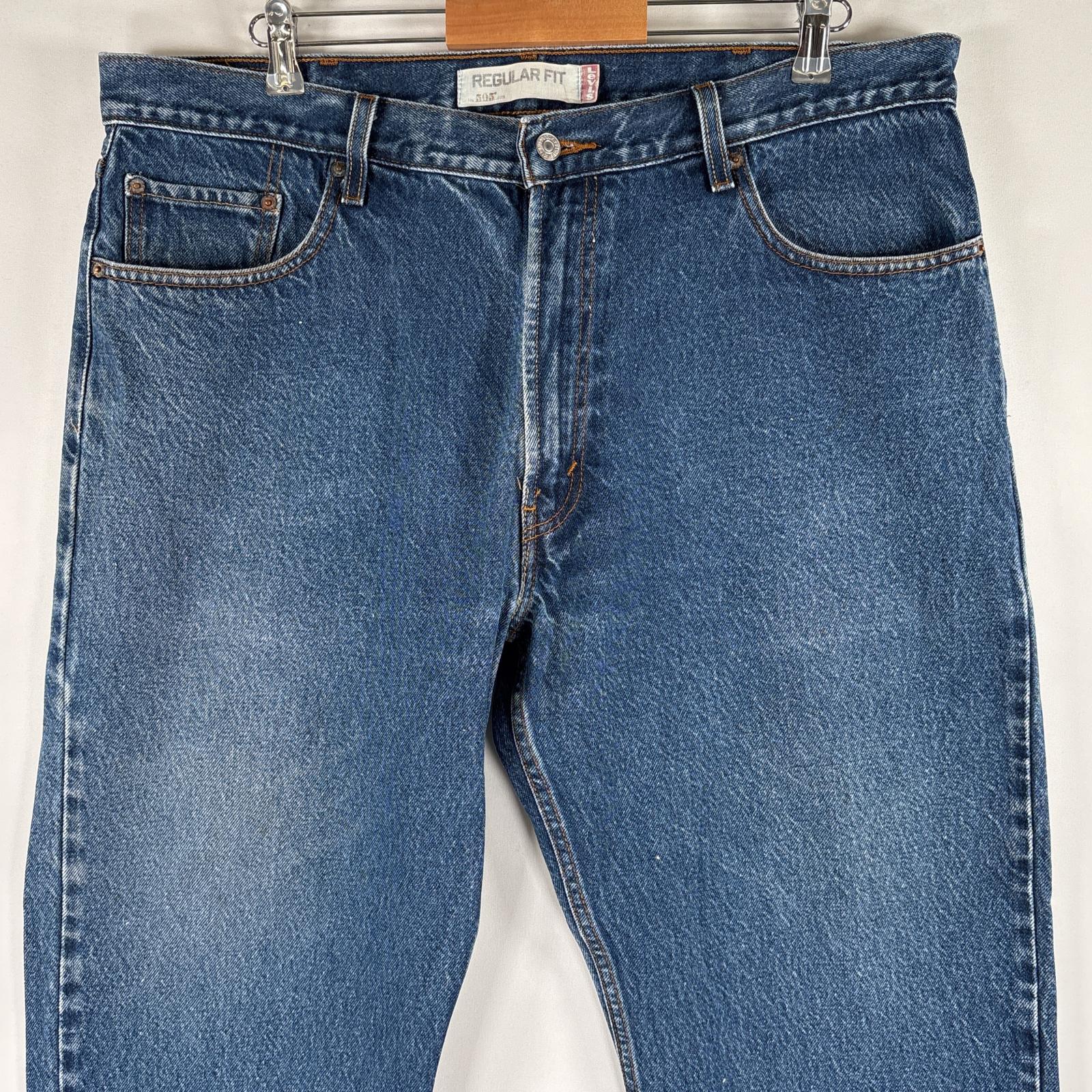 古着 デニムパンツ 505 ストレート ジーパン ジップフライ 大きいサイズ ジーンズ w40 L29 ブルー メンズ 古着 デニムパンツ 505 ストレート ジーパン ジップフライ 大きいサイズ ジーンズ w40 L29 ブルー メンズ