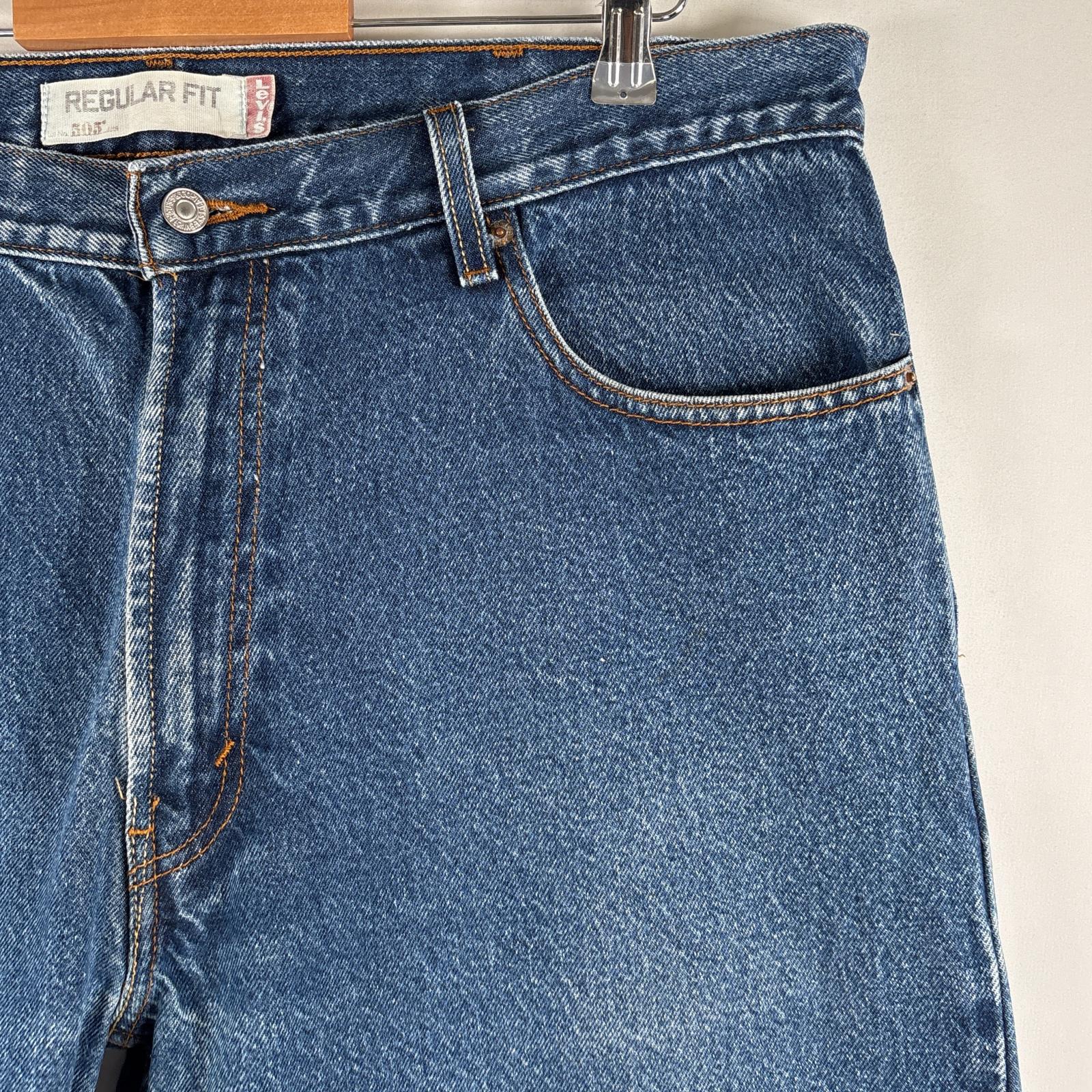 古着 デニムパンツ 505 ストレート ジーパン ジップフライ 大きいサイズ ジーンズ w40 L29 ブルー メンズ 古着 デニムパンツ 505 ストレート ジーパン ジップフライ 大きいサイズ ジーンズ w40 L29 ブルー メンズ