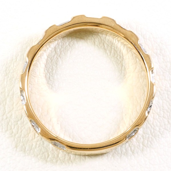 K18 18金 PG ピンクゴールドWG リング 指輪 8号 総重量約3.4g ジュエリー 中古 K18 18金 PG ピンクゴールドWG リング 指輪 8号 総重量約3.4g ジュエリー 中古