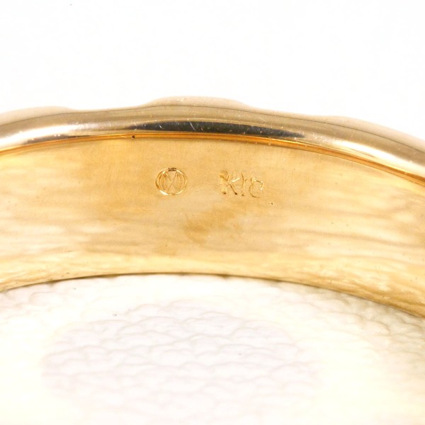 K18 18金 PG ピンクゴールドWG リング 指輪 8号 総重量約3.4g ジュエリー 中古 K18 18金 PG ピンクゴールドWG リング 指輪 8号 総重量約3.4g ジュエリー 中古