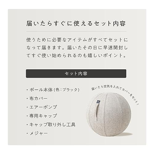 MIVIOS バランスボール シェリア 直径55cm カバー付き 椅子 スツール 軽量 空気入れ付き ストレッチ フィットネス ヨガ ヨガボール エクササイズボール ミビオス みびおす MVS355 MIVIOS バランスボール シェリア 直径55cm カバー付き 椅子 スツール 軽量 空気入れ付き ストレッチ フィットネス ヨガ ヨガボール エクササイズボール ミビオス みびおす MVS355