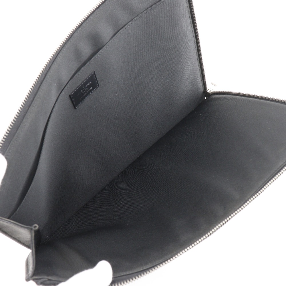 ポシェットジュールGM N41501 クラッチバッグ ダミエグラフィットキャンバス 黒 TN1157 メンズ 中古品 ポシェットジュールGM N41501 クラッチバッグ ダミエグラフィットキャンバス 黒 TN1157 メンズ 中古品