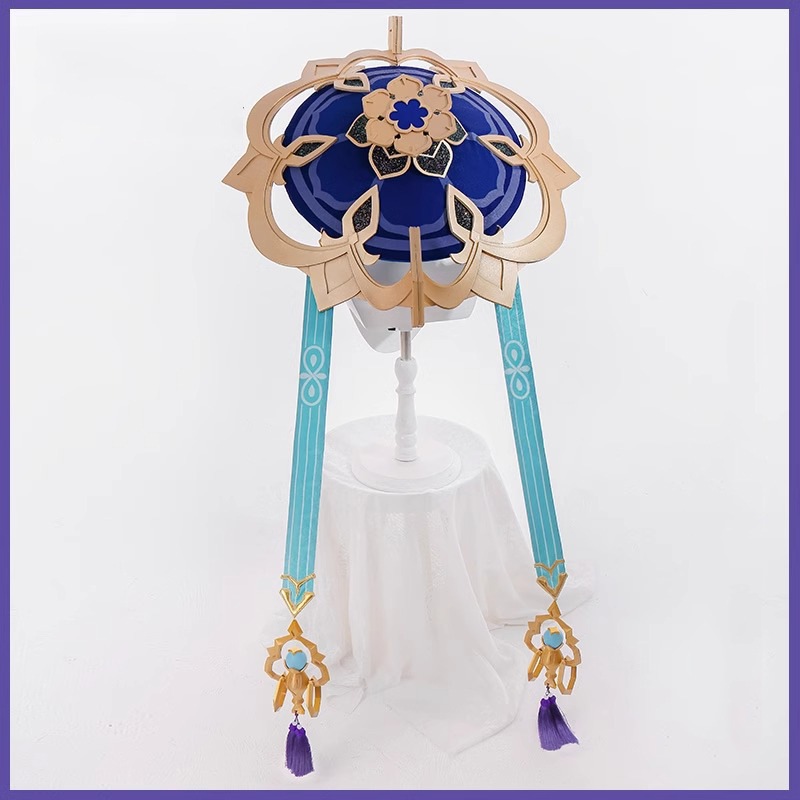 Monenjoy 原神　放浪者(スカラマシュ) 金属パーツ　神の目　金属製　ウィッグ　笠 戦闘服　スカート　豪華番　可愛い　学園祭　舞台衣装　変装 制服　礼服 コスプレ衣装　服　イベント　ハロウィ