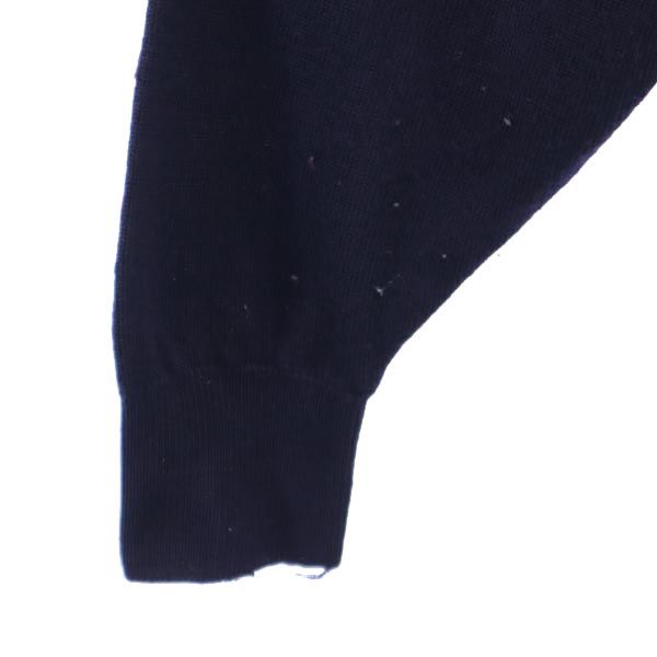 バーバリーズ 英国製 ウール 長袖 セーター 38 ネイビー系 Burberrys ニット レディース バーバリーズ 英国製 ウール 長袖 セーター 38 ネイビー系 Burberrys ニット レディース